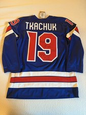 2026 Olympic USA Men’s Hockey Jersey Signed Jack Hughes Faber Eichel 6 Sigs