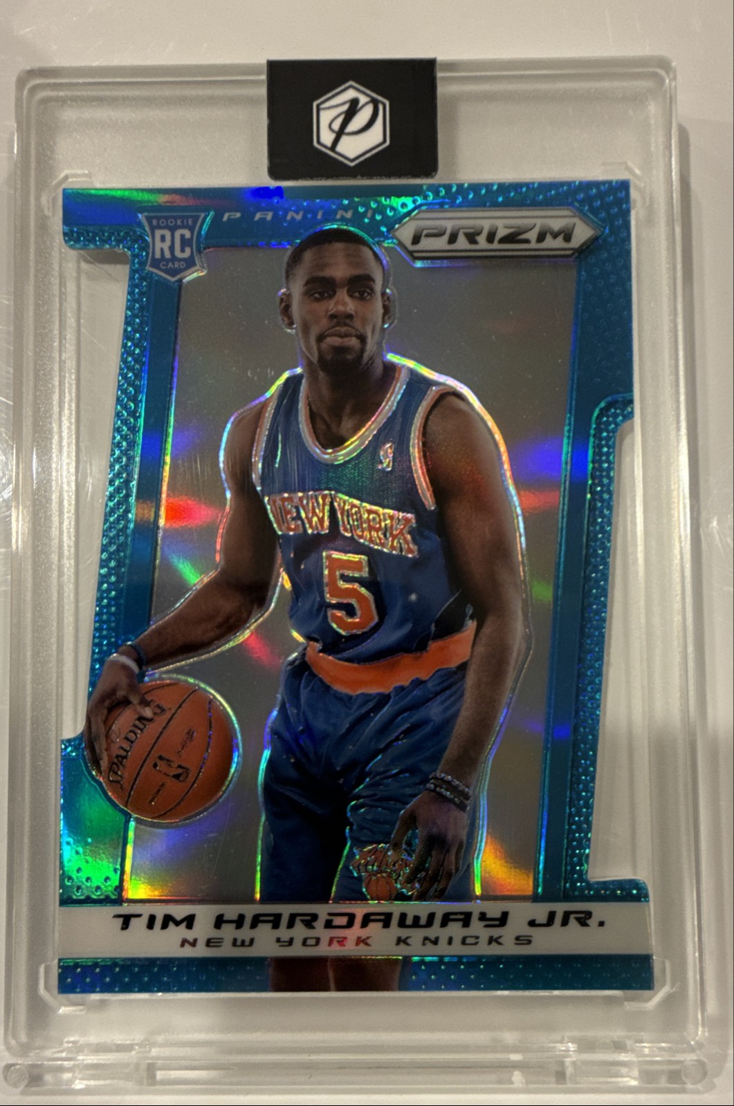 2013-14 Panini Prizm - Tim Hardaway Jr. #287 Light Blue Prizm Die-Cut /199 (RC)