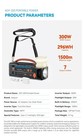 AOY Portable Power Station 300W 296Wh Battery Back-Up Outdoor Indoor Emergency — photo 4