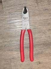 Snap On Tools 388acf 8 High Leverage Diagonal Cutter Pliers Red Soft Grip New