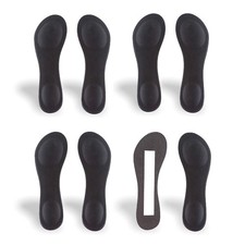 CB 4-Pairs of Cloth Surface Sponge Inserts Invisible Slim Lightweight Insoles...