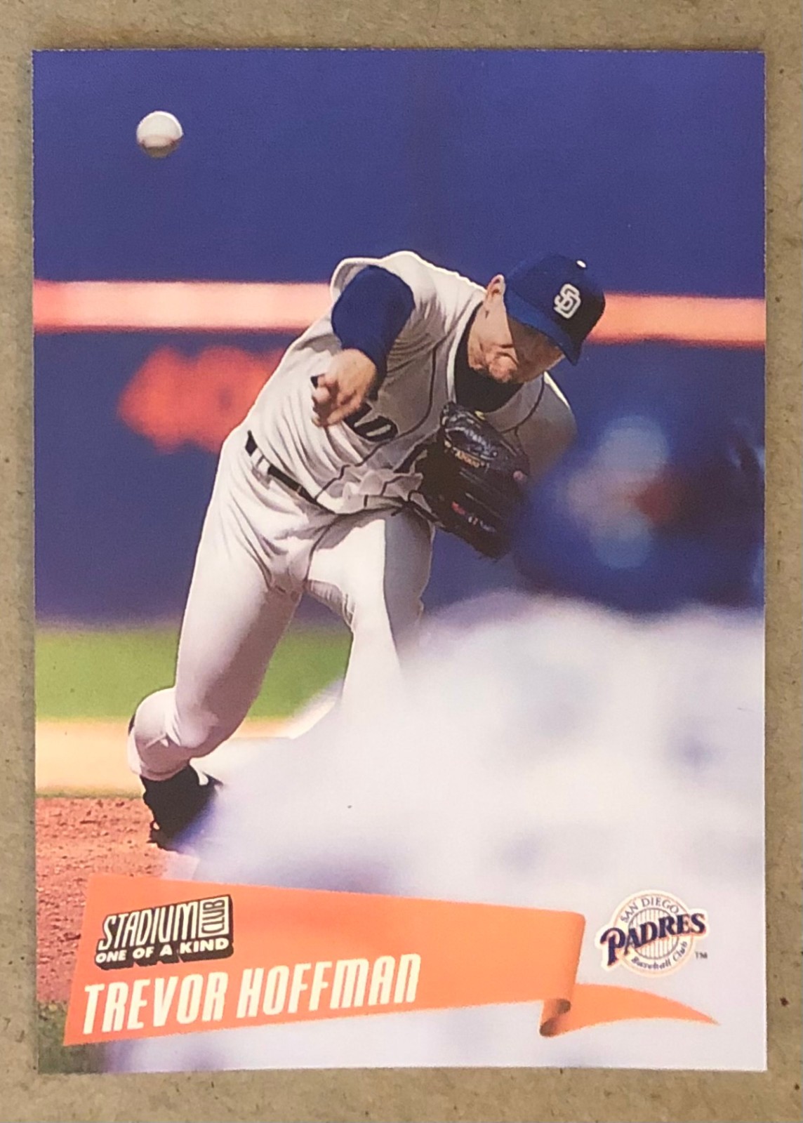 2000 Stadium Club - One of a Kind - Trevor Hoffman - #18 - San Diego Padres - Nr
