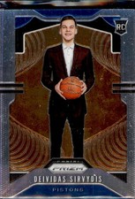 2019-20 Panini Prizm #298 Deividas Sirvydis Prizms Silver
