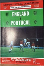 England v Portugal, European Championship Qualifying, 1974/75.