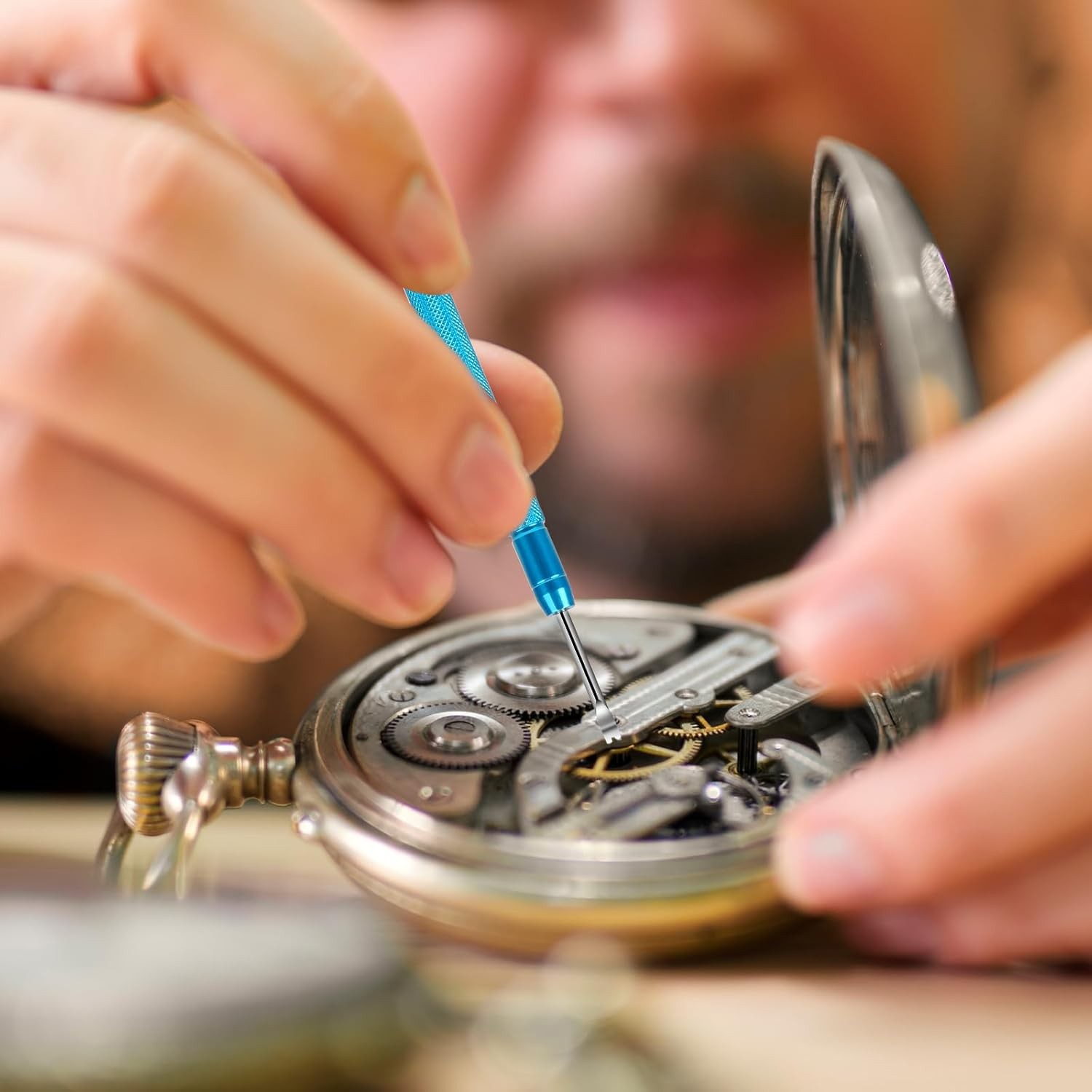 KALIONE 2 Packs Watch Remover Tools - Multifunction Puller 2pcs blue 