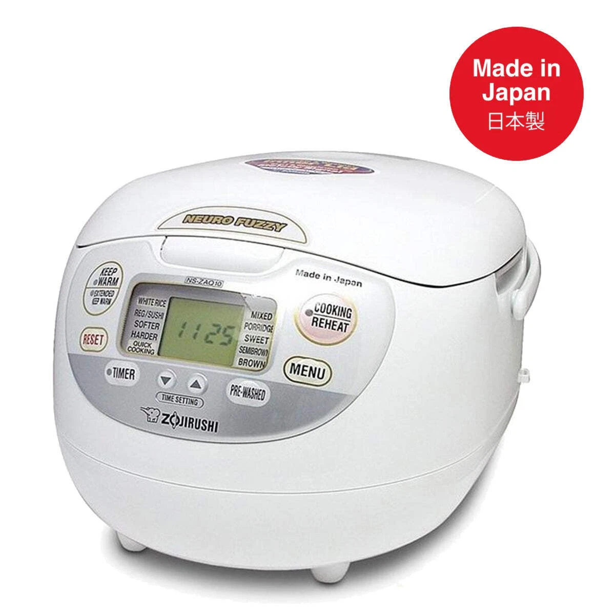 Zojirushi NS-ZAQ10 / NS-ZAQ18 Fuzzy Logic Rice Cooker UK (220V Plug)