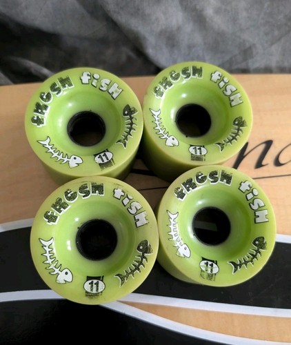 Abec 11 Fresh Fish Wheels Reflex Griippins Silverfish Colab Collectors Look!