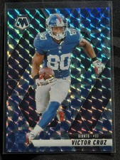 Panini 2025 Mosaic Victor Cruz #123 Prizm New York Giants NFL Football Card