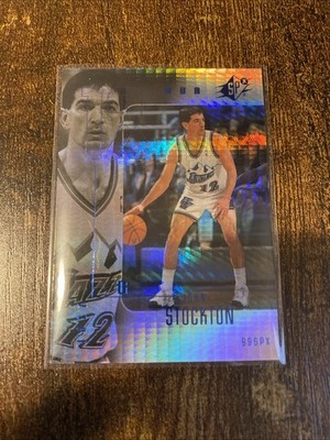 John Stockton 1999-00 Upper Deck SPX Radiance /100 #84 Jazz