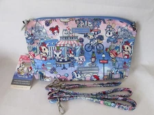 Jujube x Tokidoki C'est La Vie A Paris Collection Be Quick Wristlet Clutch D