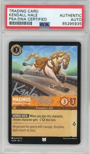 maximus lorcana card - Shimmering Skies - - Team Champion (Super Rare) variation to centering Lorcana - Shimmering Skies -