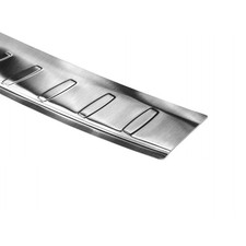 Ladekantenschutz für Opel Zafira C (P12) 2012-2019 Silber Gebürstet