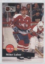 1991-92 Pro Set French Mike Lalor #255 m5x