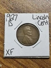 1927 D LINCOLN WHEAT CENT PENNY NICE XF EXTRA FINE COIN (Raw13884) (T)