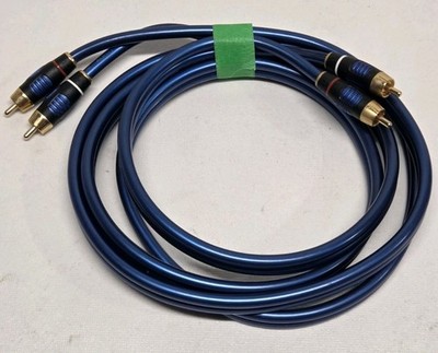 IXOS RCA Stereo Audio Cable Interconnect Gold Plated Shielded Red White 2m