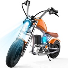 Kids Electric Motorcycle for Ages 5 ,Kids Motorcycle with Ambient Lighting 10MPH