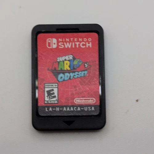 Super Mario Odyssey (Nintendo Switch, 2017) - SOLO CARTUCHO, PROBADO Y FUNCIONANDO