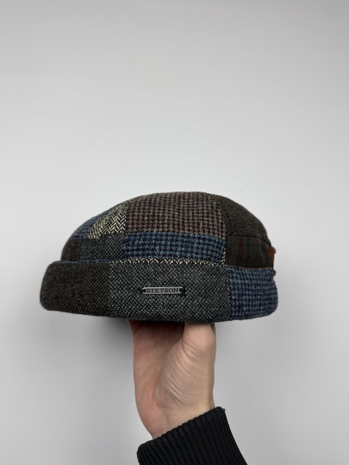 Stetson Patchwork Mondeo Docker Beanie Hat - image 1