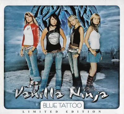 CD & DVD Vanilla Ninja Blue Tattoo - Limited Edition FOLDOUT DIGIPAK Bros Mu