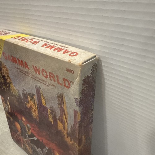 Vintage 1978 1st Ed TSR Gamma World 3002 Science Fantasy Role Playing Game. Ohne Würfel - Bild 7 von 9