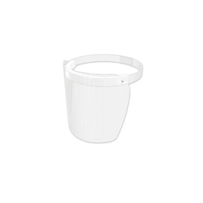 Одноразовая защитная маска Deflecto PFMD100F 13 X 10 Универсальный размер прозрачная 65190₽