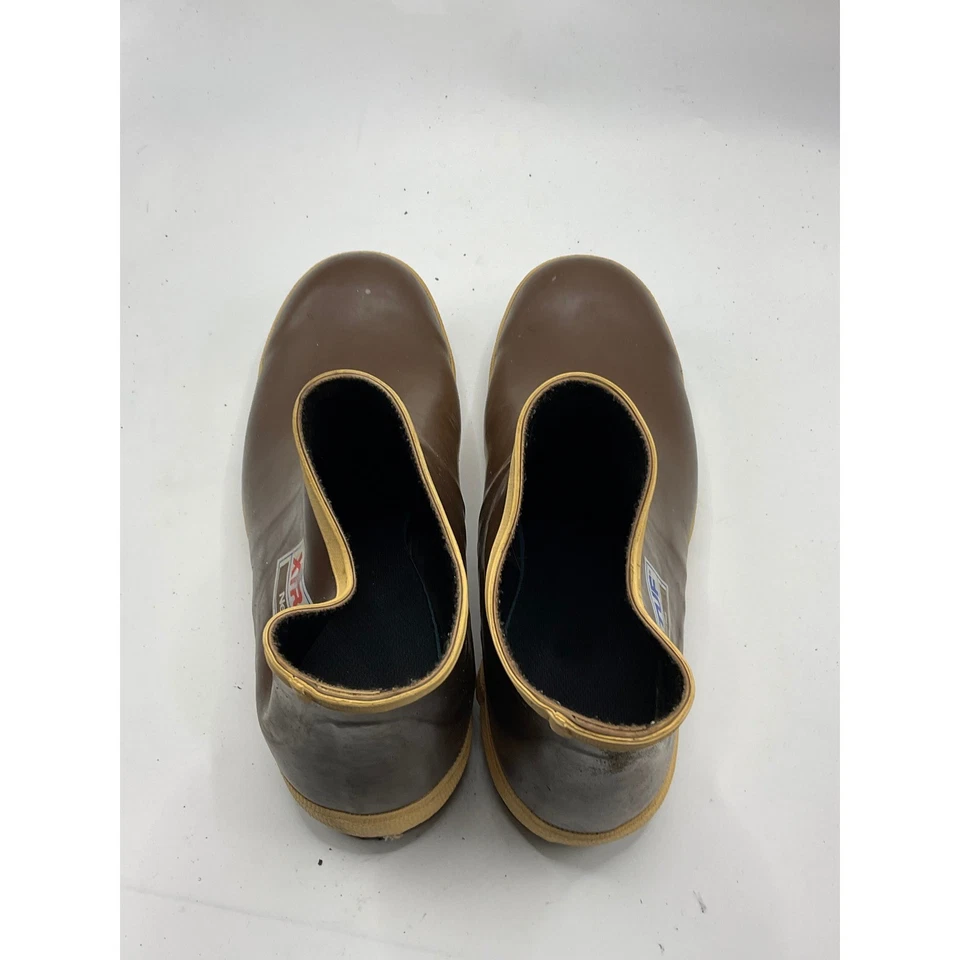 Неопреновые ботинки Xtratuf на лодыжку коричневые мужские размер 9 водонепроницаемые - Изображение 4 из 4