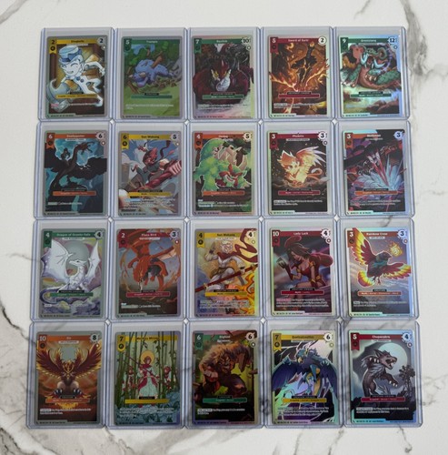 METAZOO 2025 TCG BASE SET MOTHMAN/SUN WUKONG MZ1 SUPER RARE KOMPLETT 20 KARTEN SET - Bild 3 von 4