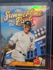Aaron Judge Summertime in the Park  2024 Topps Chrome #SITP-3 New York Yankees
