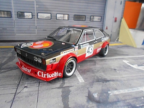 VW Volkswagen Scirocco MKI 1 taille 2 #43 TL Racing AB Cirkelte ETCC Bos résine 1:18 - Photo 1/5