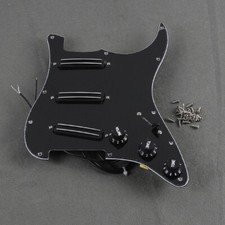 Prewired Loaded Guitar Pickguard Alnico V Dual Rails Pickups For FD ST Guitar