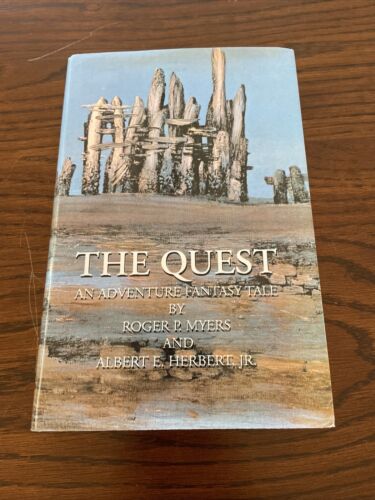 The Quest : An Adventure Fantasy Tale by Albert E. Herbert Jr. and Roger. SIGNED - Afbeelding 1 van 17