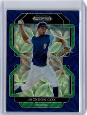 2022 Prizm Draft Picks Navy Blue Kaleidoscope Jackson Cox 6/15 (B22) Rockies