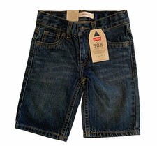 Levi's Little Boys' 505 Denim Blue Jean Shorts regular fit