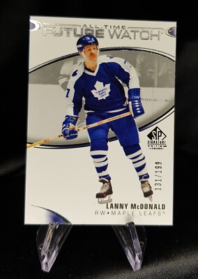 2020-21 SP Signature Legends Lanny McDonald Future Watch Maple Leafs /199