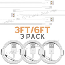 For iPhone 14 13 12 11 SE X XR 8 7 6 iPad Charging Cable USB Fast Charger Cable