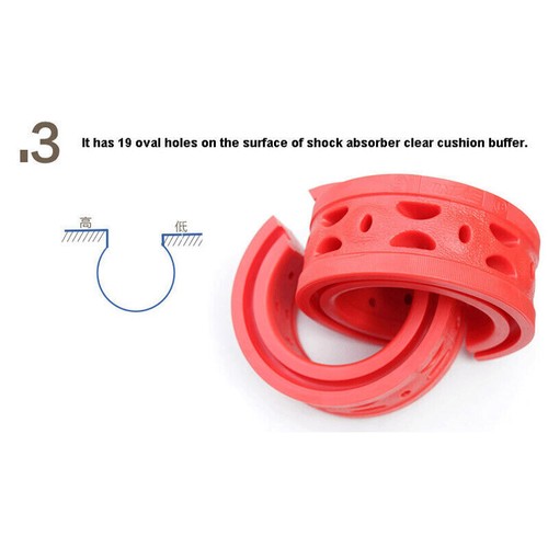 2pcs Shock Absorber Coil Spring Cushion Protector Buffer For Mitsubishi Lancer - Picture 9 of 11