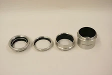 Accura extension tube set with Exakta mount to 39.5 or 40mm 