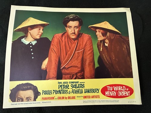 THE WORLD OF HENRY ORIENT- Orig 1964 lobby card set of eight! PETER SELLERS - Picture 10 of 12