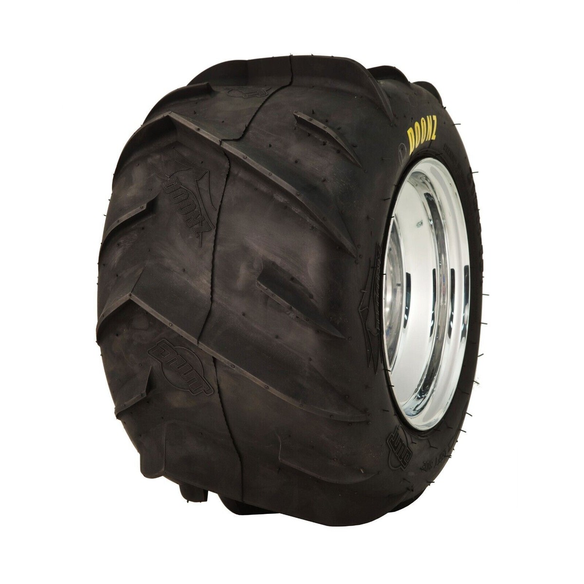 DWT Doonz 21X11-10 Left Rear Sand Dune ATV Paddle Tire Banshee YFZ