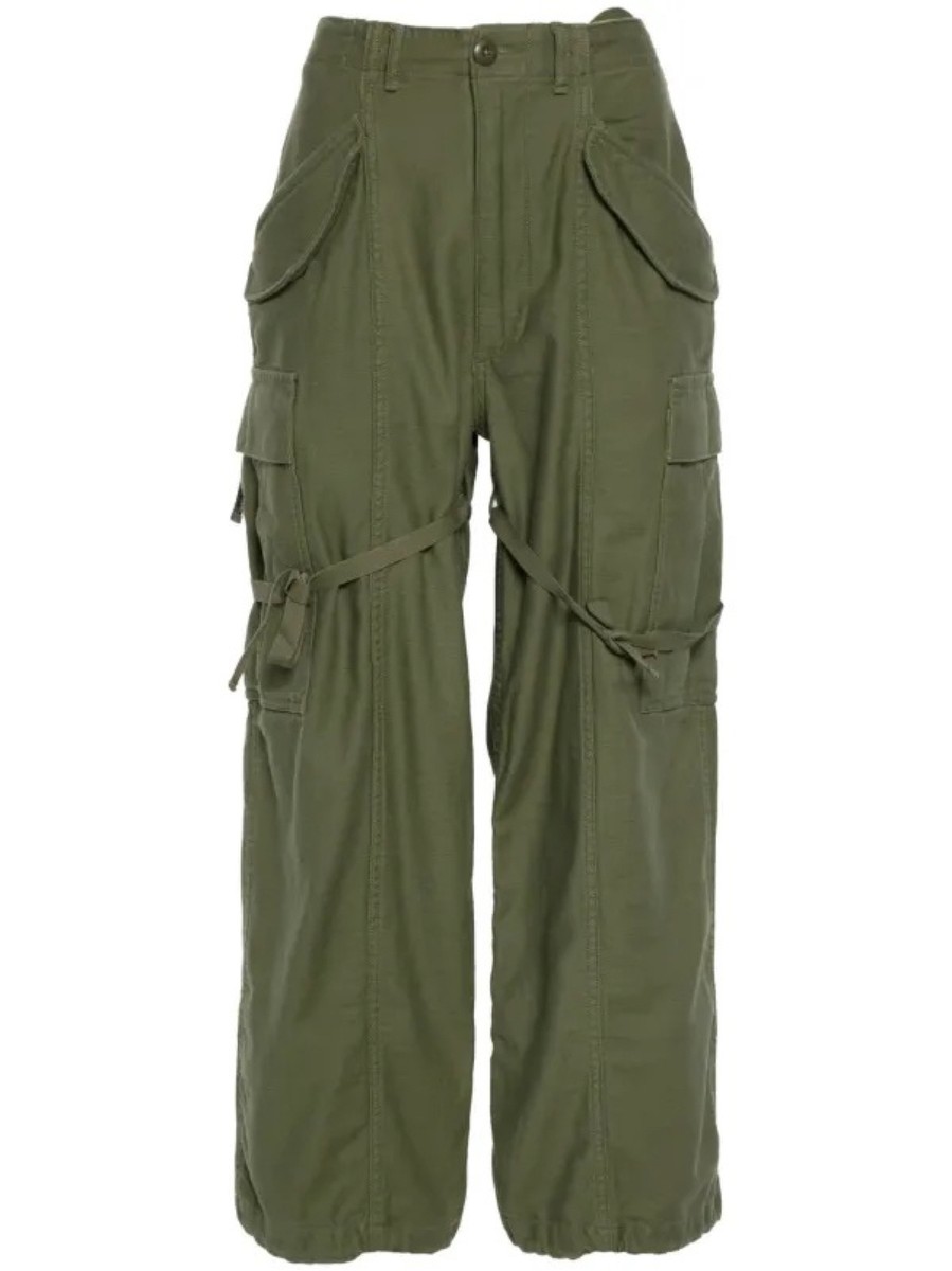 R13 Womens Olive Green Cropped Cargo Pants NWT sz 29 | eBay
