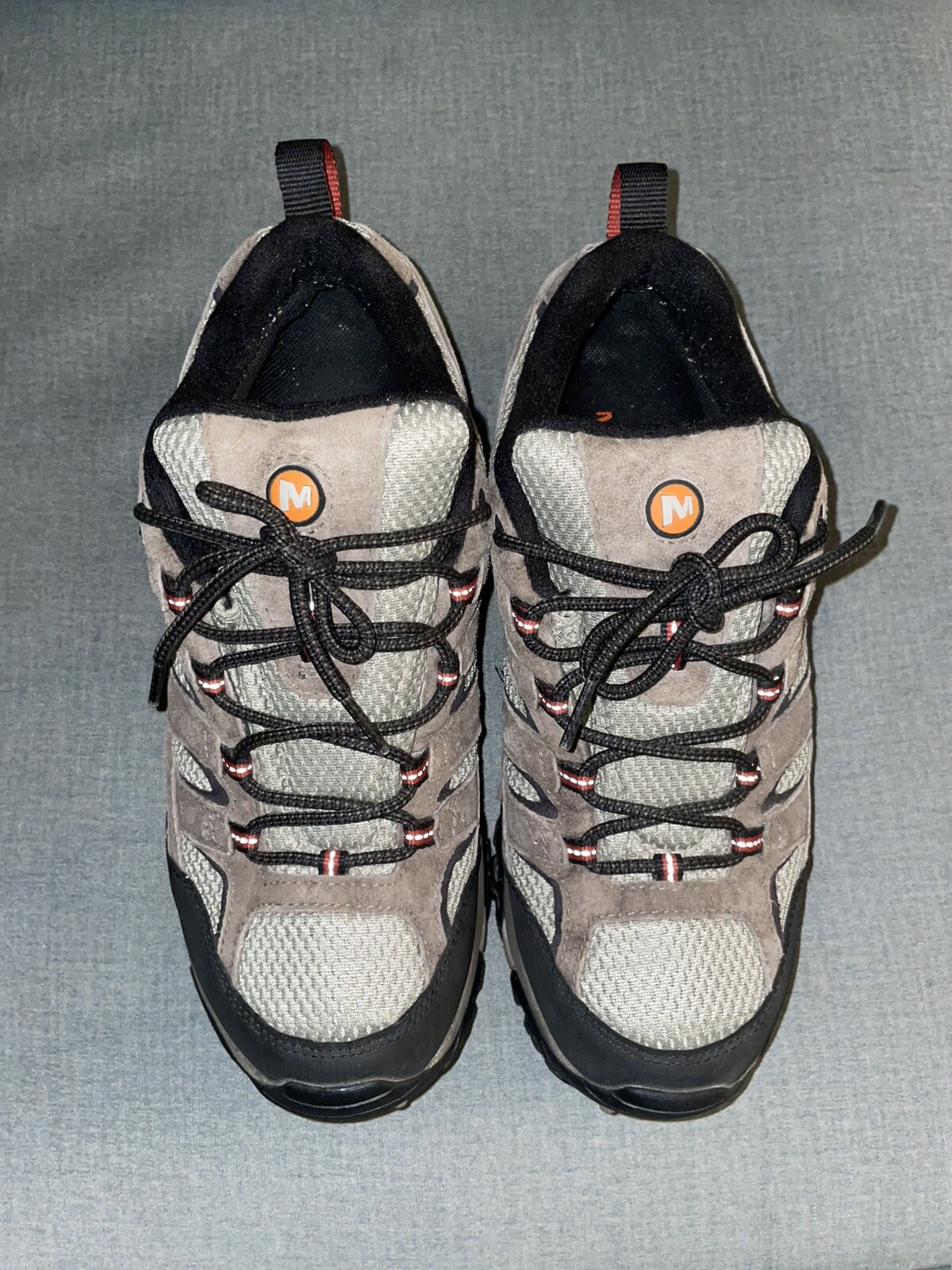 Merrell Scarpe Uomo Vibram Trail Escursionismo Impermeabili Corteccia Marrone Taglia 9