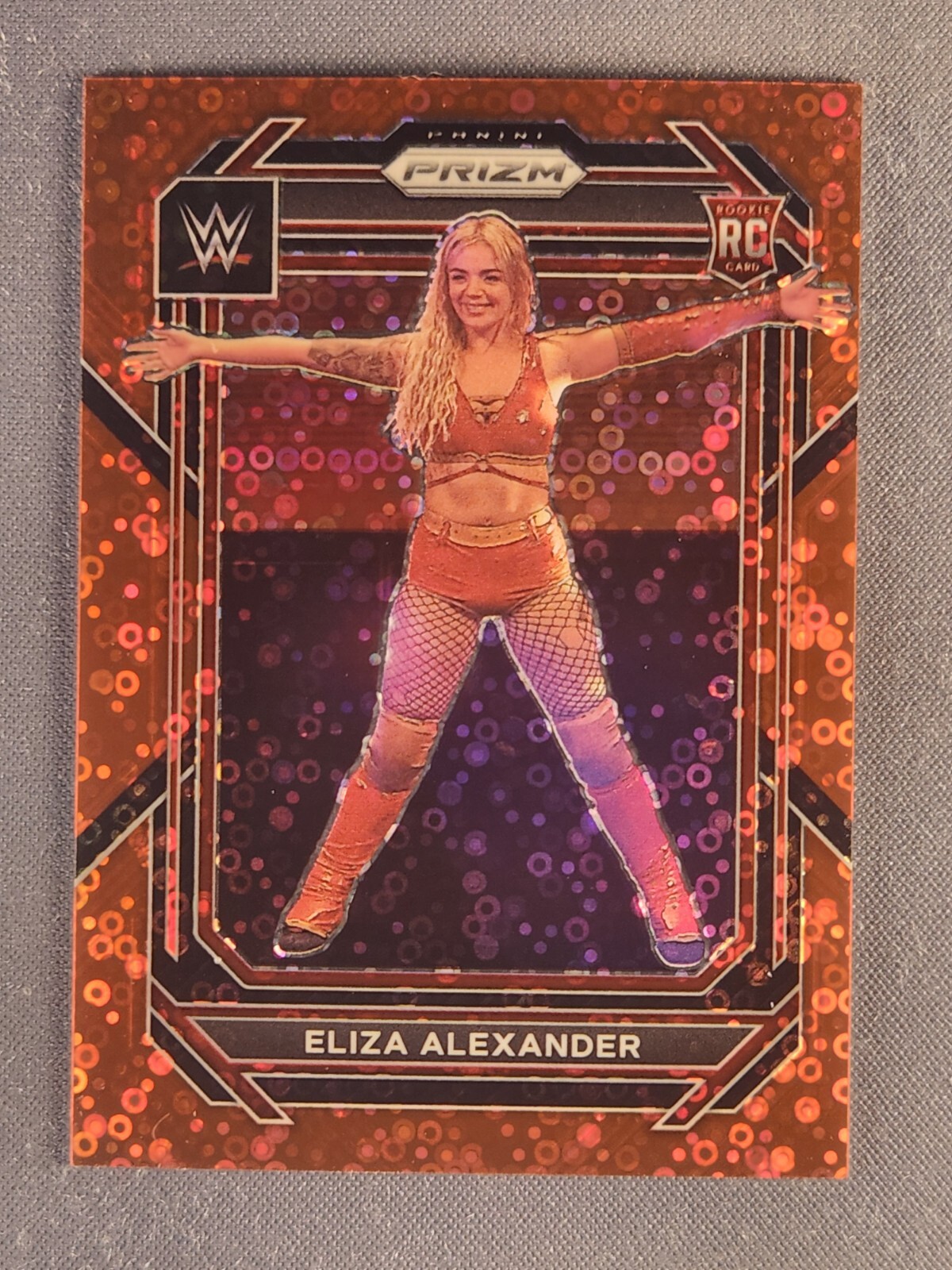 2023 Panini Prizm WWE Under Card #115 Eliza Alexander Rookie RC Red Prizm /99 SP