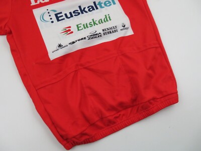 Maillot Cycliste Vintage Euskaltel Euskadi 2000 - Etxe-Ondo - Taille XL Homme - Orange