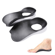Plantillas ortop dicas 3/4 para zapatos, Soporte de arco alto para pies planos
