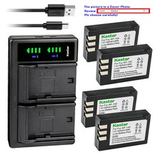 Kastar Battery LTD2 USB Charger for Fujifilm NP-140 NP140 FNP-140 FNP140 Battery