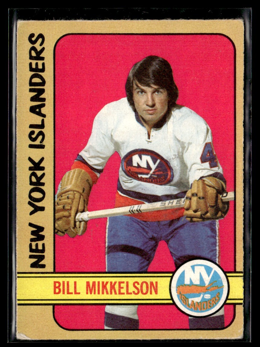 1972-73 O-Pee-Chee OPC Bill Mikkelson Rookie New York Islanders #79