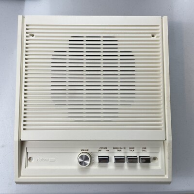 NuTone IS-308L 8  Indoor Intercom Speaker with Controls Adobe White - Open Box