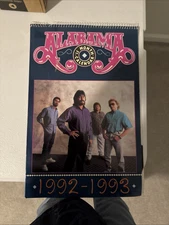 Alabama 1992-1993 Calendar 