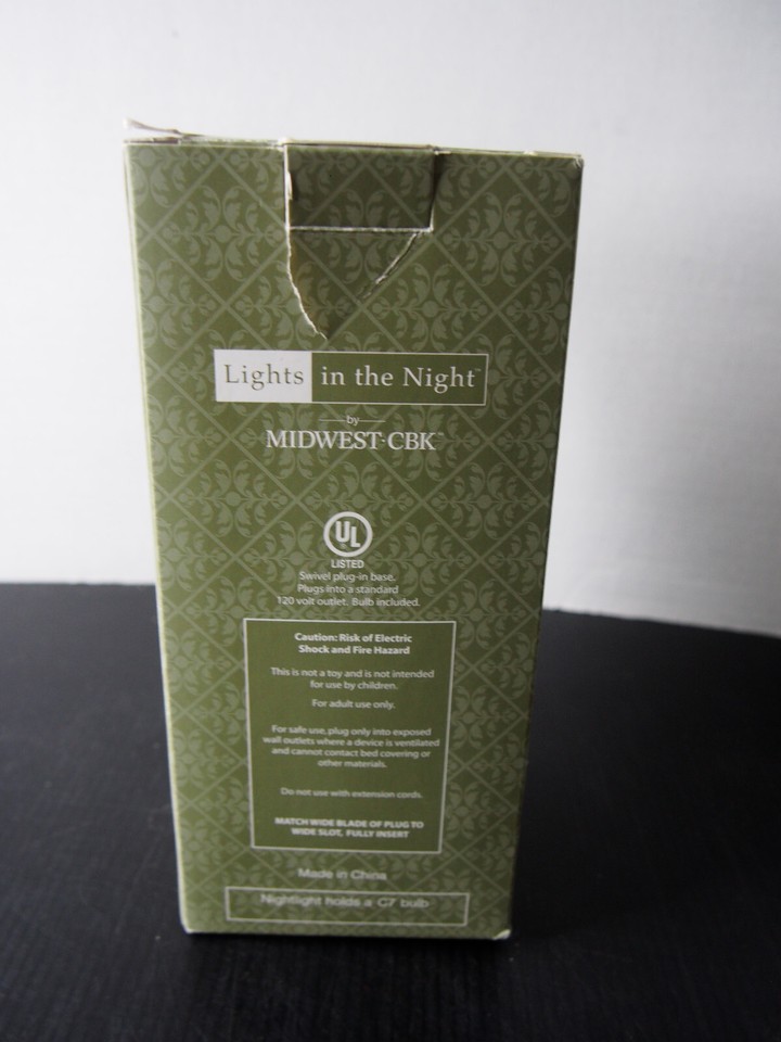 Christmas Holiday Candle Night Light Electric Plug In On Off Switch eBay