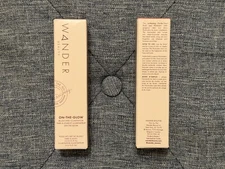 Wander Beauty On The Glow Blush and Illuminator Bare/Nude Glow New in Box